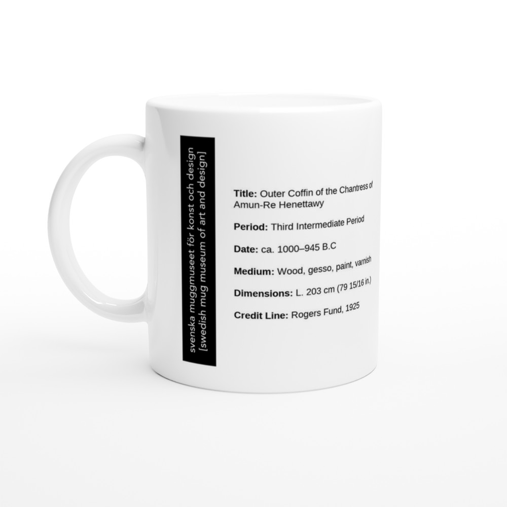 Outer Coffin of the Chantress of Amun-Re Henettawy — label view