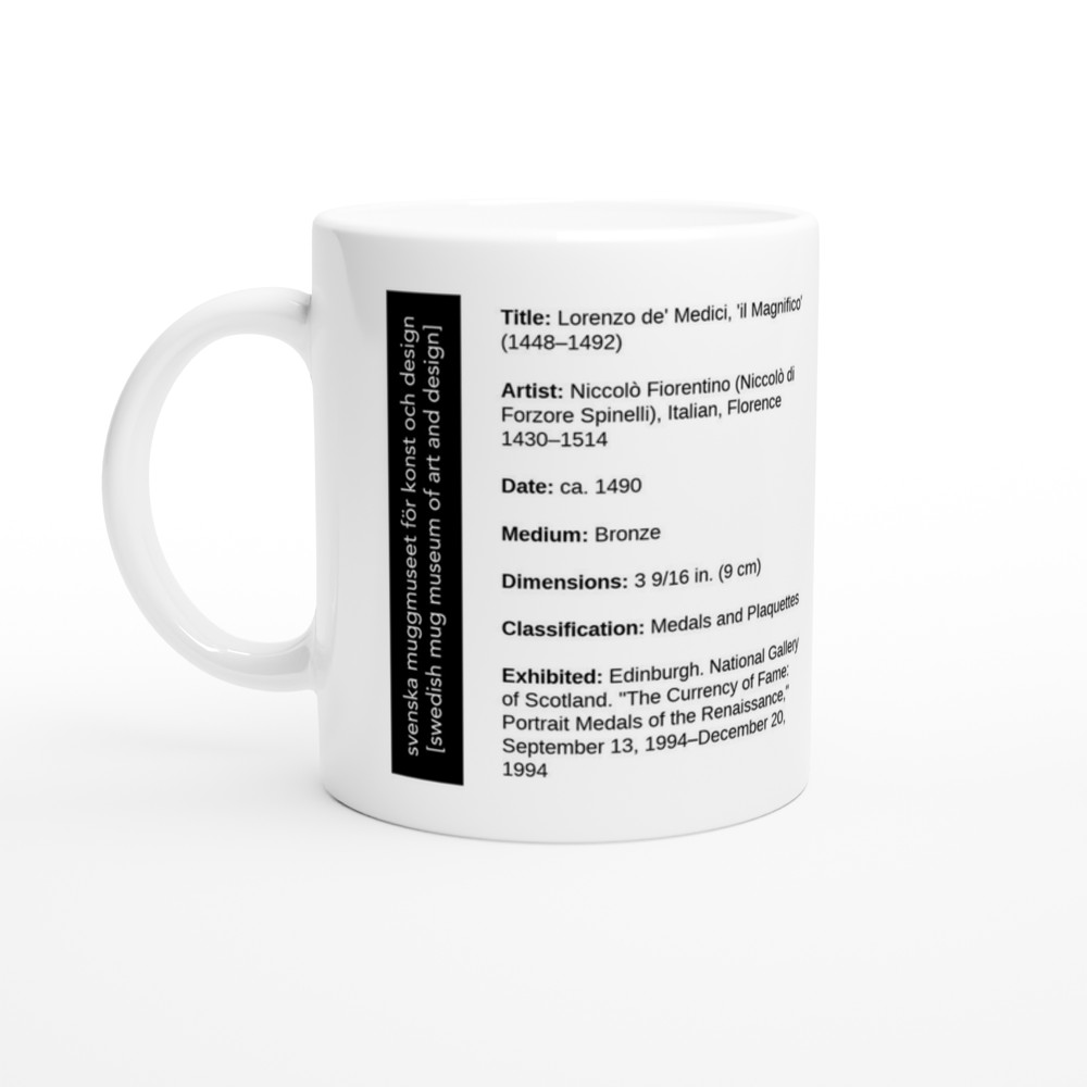 Lorenzo de' Medici, 'il Magnifico' (1448–1492) — label view