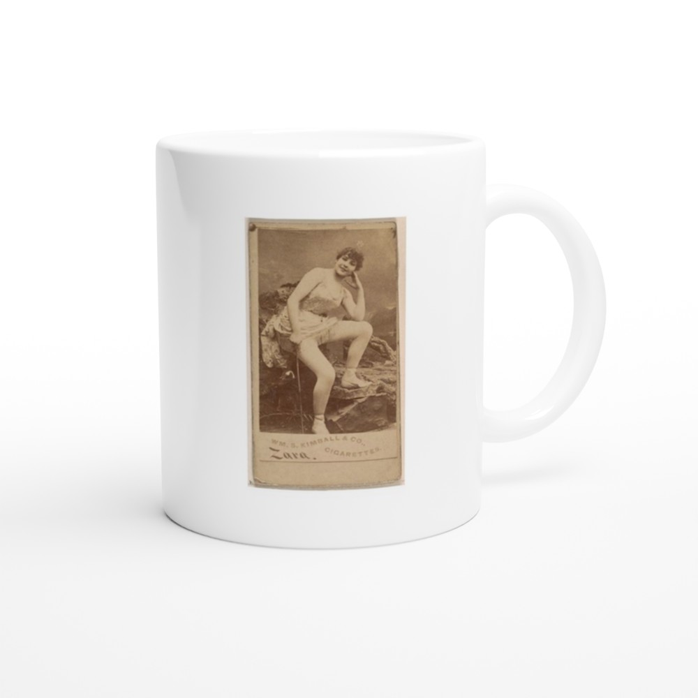 Miss Zara, from the Actresses series (N203) issued by Wm. S. Kimball & Co.