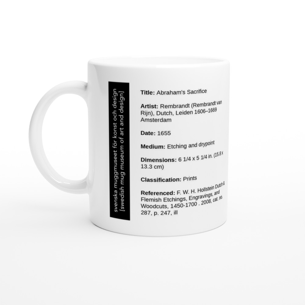 Abraham's Sacrifice — label view